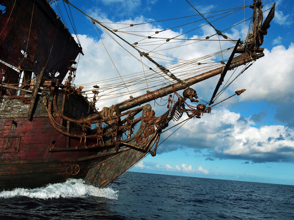 Pirates of the Caribbean: On Stranger Tides 加勒比海盗4 壁纸专辑16 - 1024x768