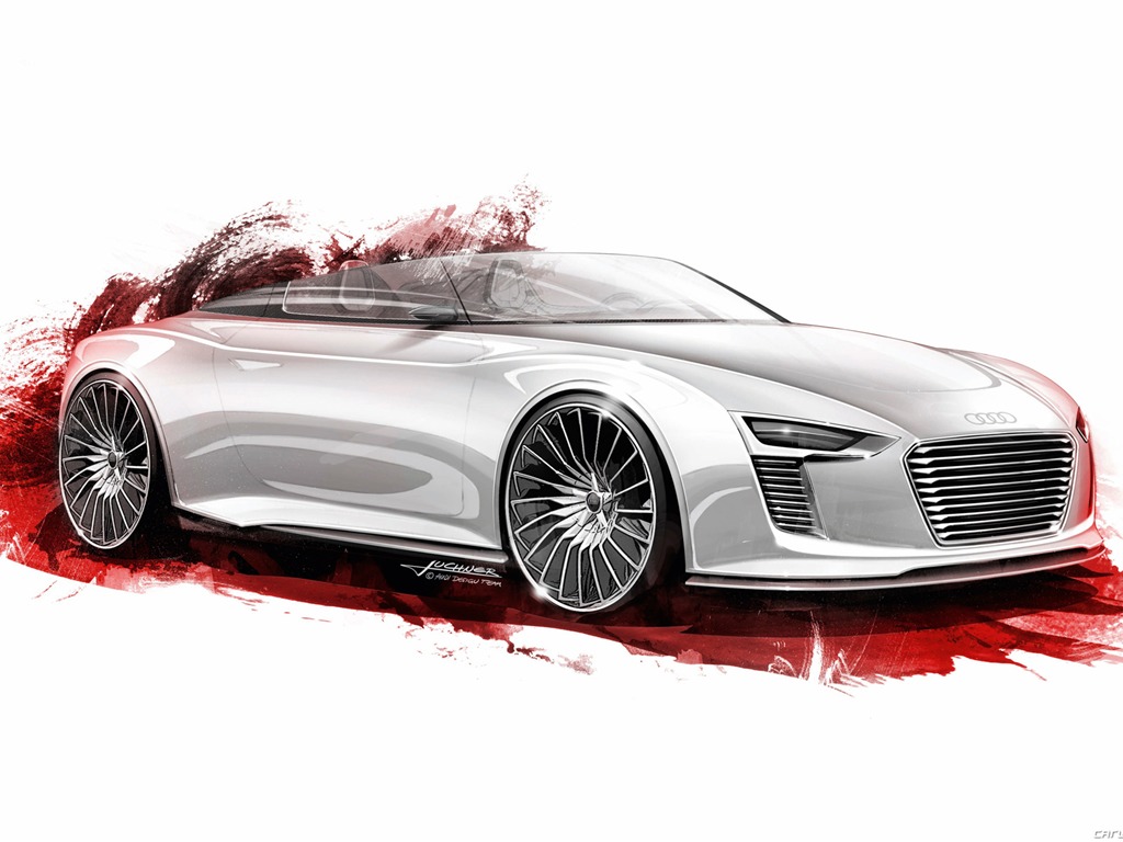 Concept Car Audi e-tron Spyder - 2010 奧迪 #28 - 1024x768