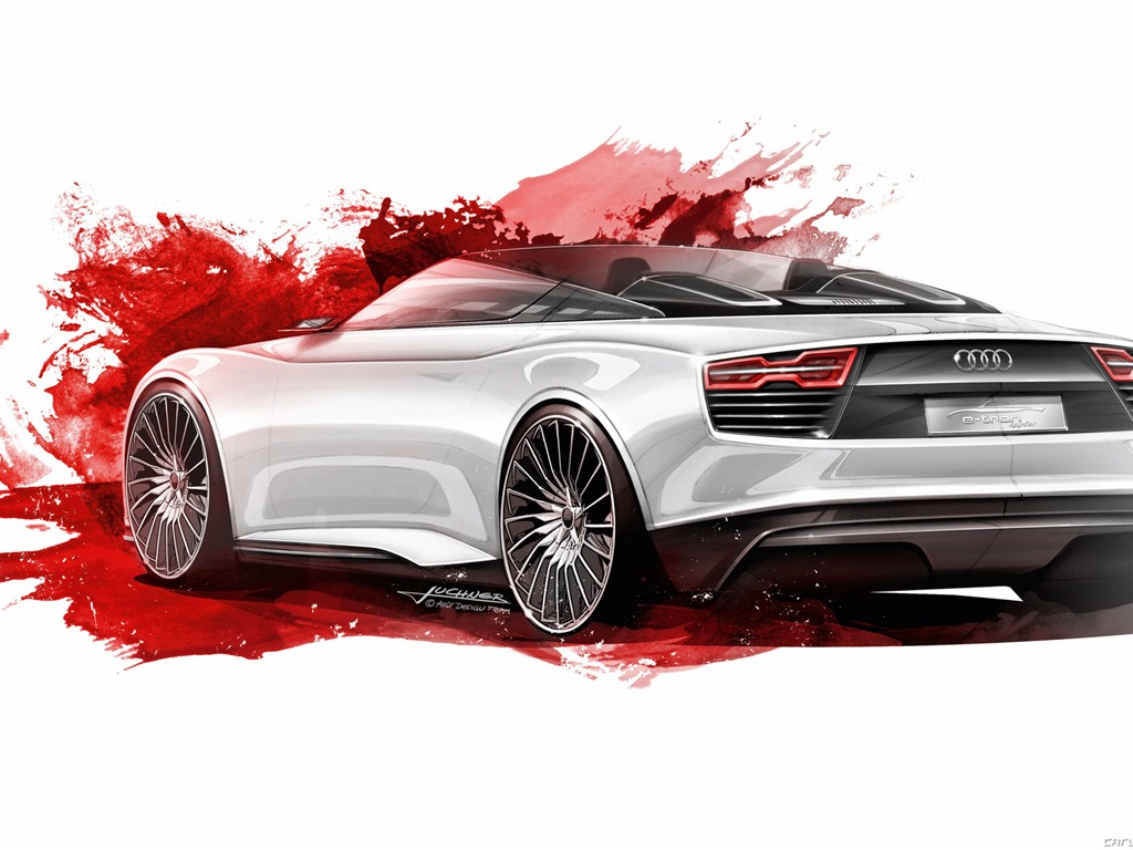 Concept Car Audi e-tron Spyder - 2010 奧迪 #29 - 1024x768