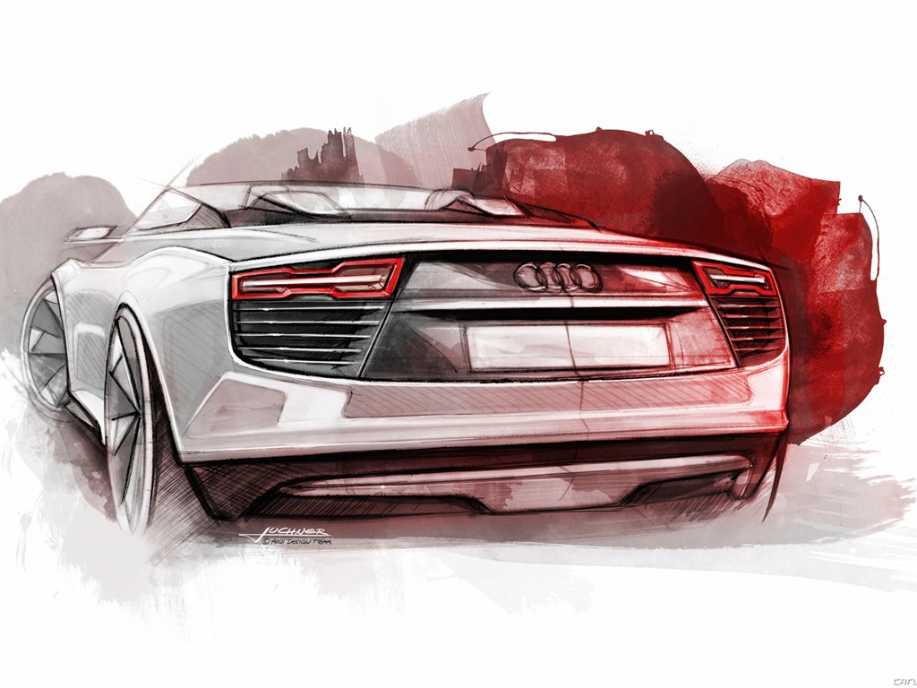 Concept Car de Audi e-tron Spyder - 2010 fondos de escritorio de alta definición #30 - 1024x768