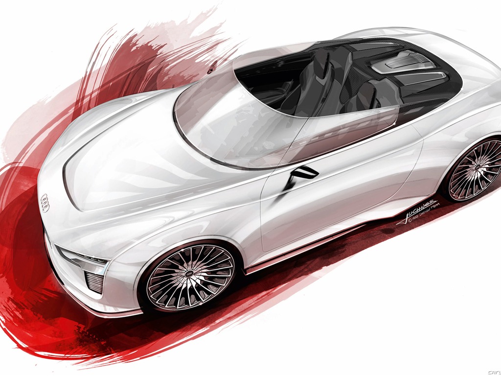 Concept Car de Audi e-tron Spyder - 2010 fondos de escritorio de alta definición #31 - 1024x768