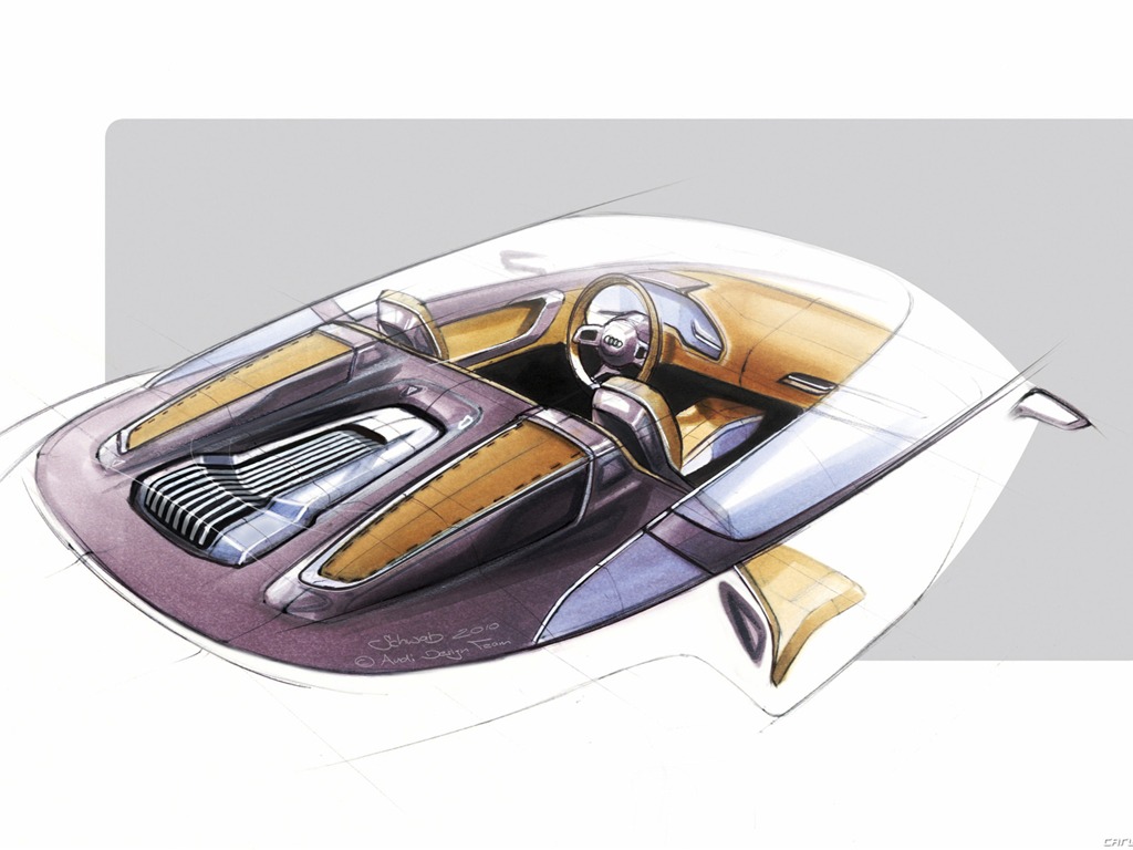 Concept Car de Audi e-tron Spyder - 2010 fondos de escritorio de alta definición #36 - 1024x768
