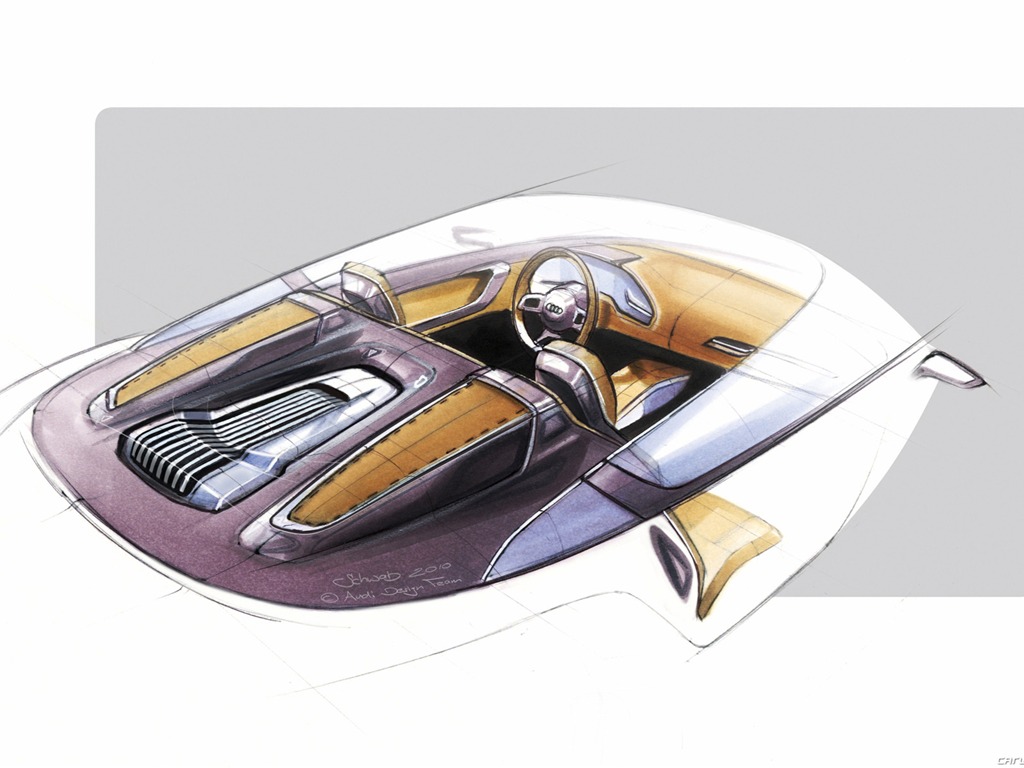 Concept Car Audi e-tron Spyder - 2010 奧迪 #36 - 1024x768