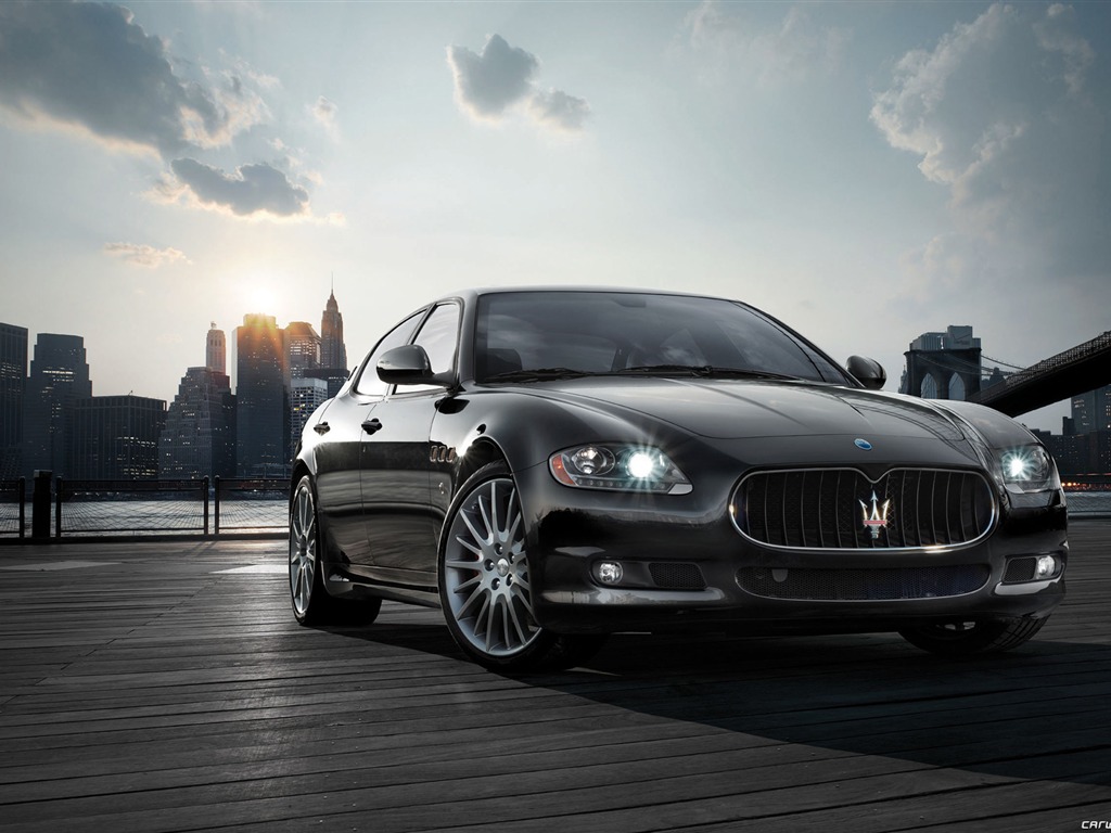 Maserati Quattroporte 스포츠 Gt 당연하지 - 2008의 HD 벽지 #2 - 1024x768