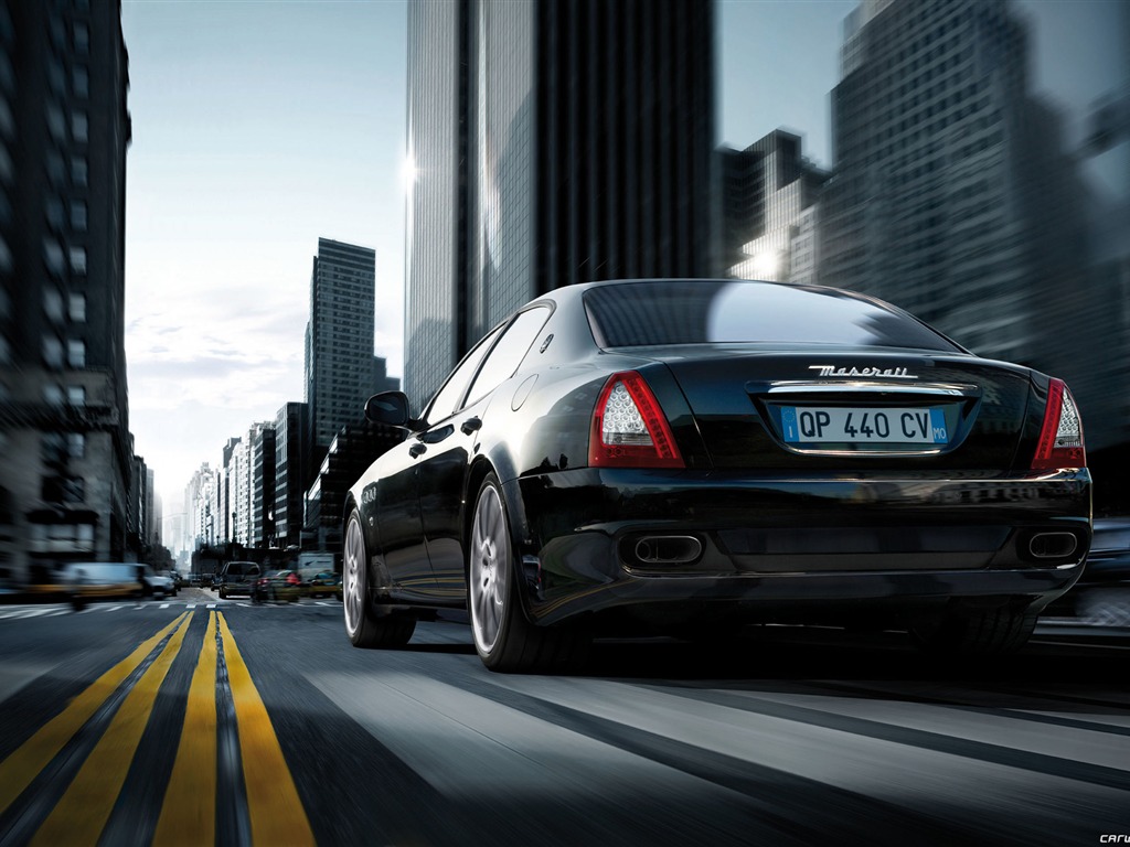 Maserati Quattroporte 스포츠 Gt 당연하지 - 2008의 HD 벽지 #3 - 1024x768