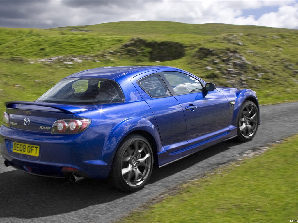 Mazda RX-8 version UK - 2008 fonds d'écran HD #8 - 1024x768