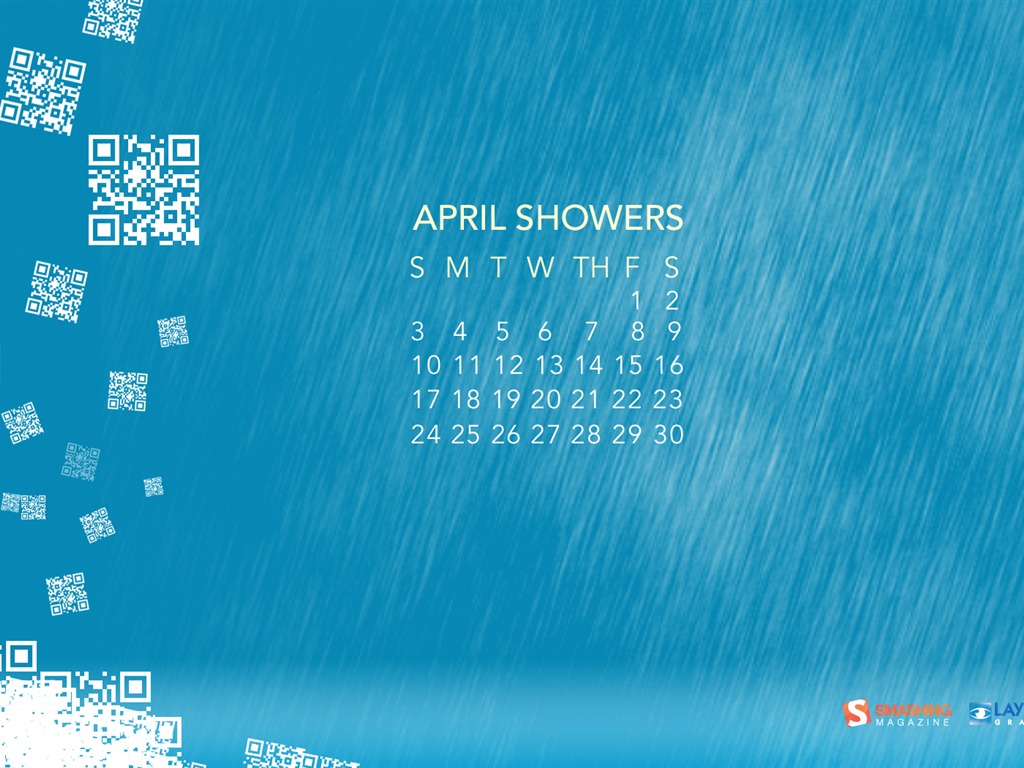 April 2011 Calendar Wallpaper (1) #3 - 1024x768