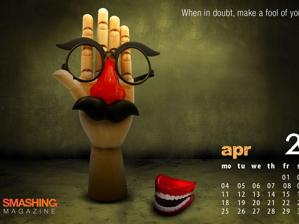 April 2011 Calendar Wallpaper (1) #14 - 1024x768