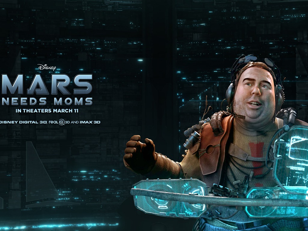 Mars Needs Moms 火星救母记 壁纸专辑2 - 1024x768