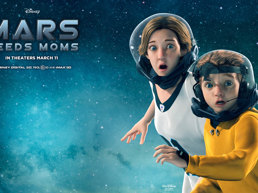 Mars Needs Moms 火星救母記 壁紙專輯 #4 - 1024x768