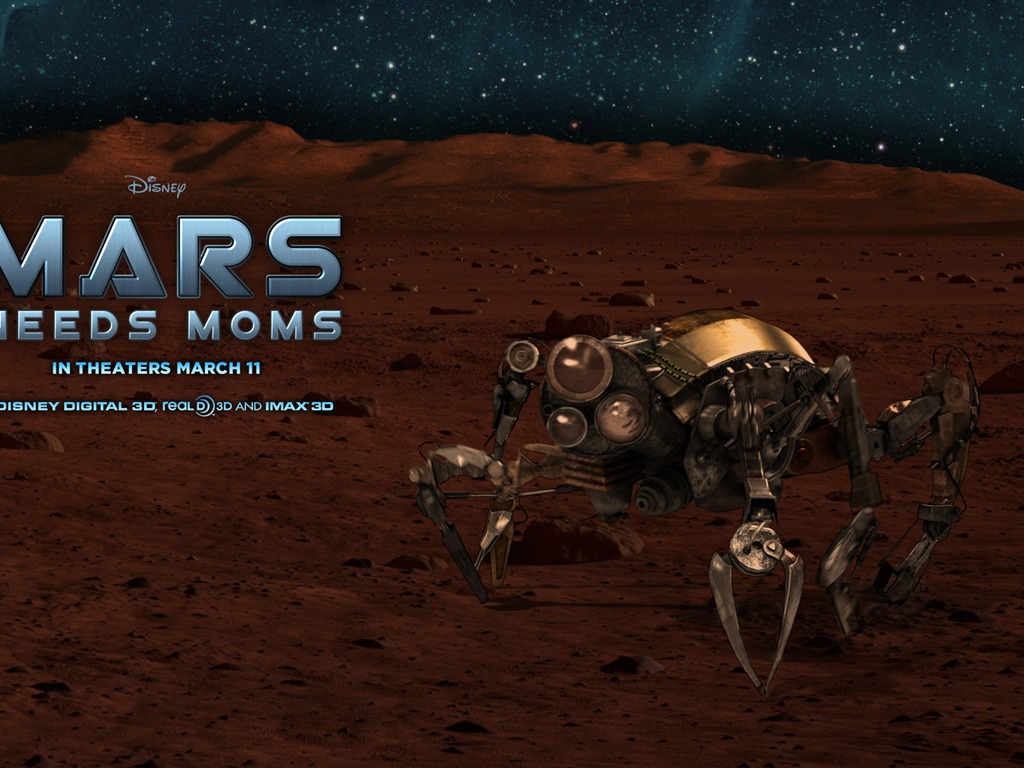 Mars Needs Moms 火星救母記 壁紙專輯 #6 - 1024x768