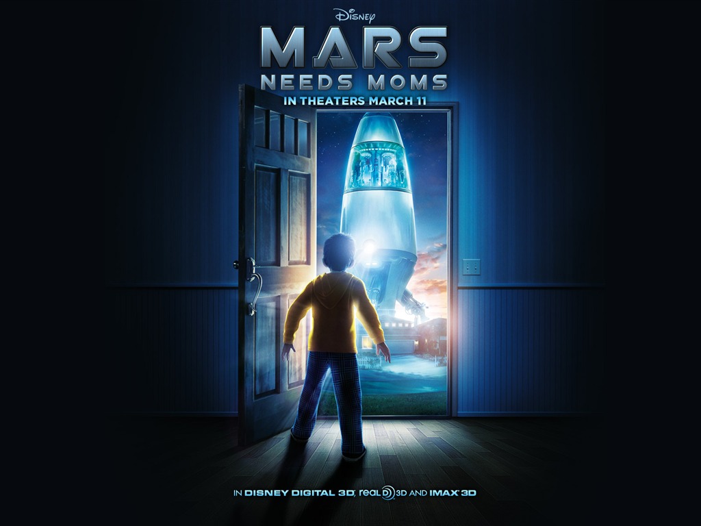 Mars Needs Moms 火星救母记 壁纸专辑7 - 1024x768