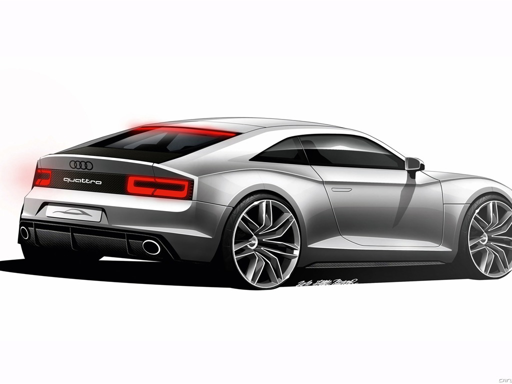 Concept Car Audi quattro - 2010 HD tapetu #26 - 1024x768