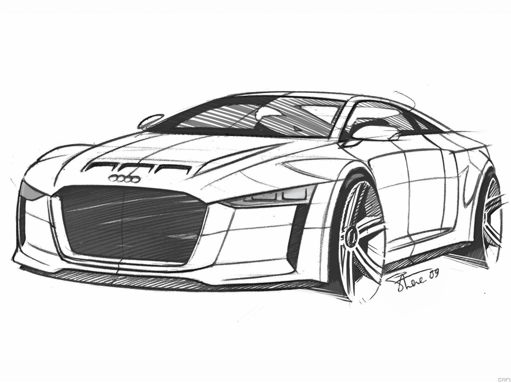 Concept Car Audi quattro - 2010 HD tapetu #30 - 1024x768
