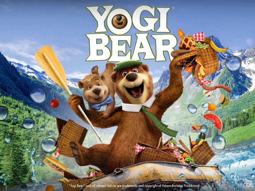 瑜珈熊 Yogi Bear 壁纸专辑2 - 1024x768