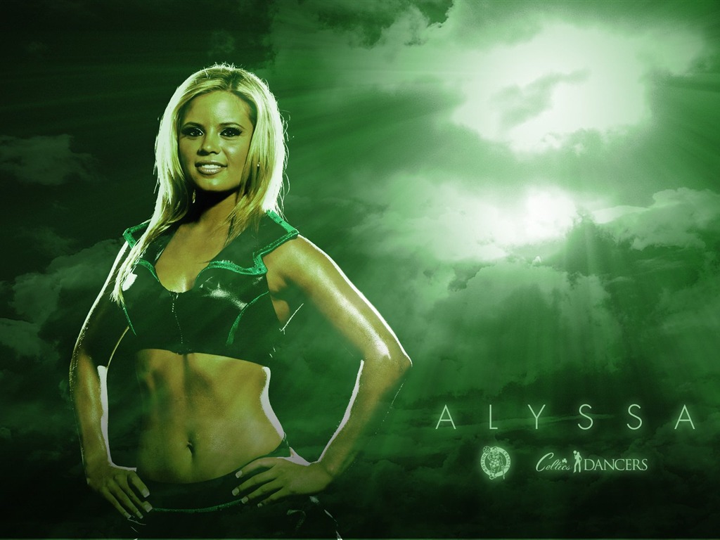 NBA 2010-11 season, the Celtics cheerleaders wallpaper #3 - 1024x768