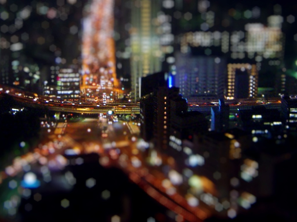 本当に台無し偽のミニチュア風景写真の壁紙に(2) #5 - 1024x768
