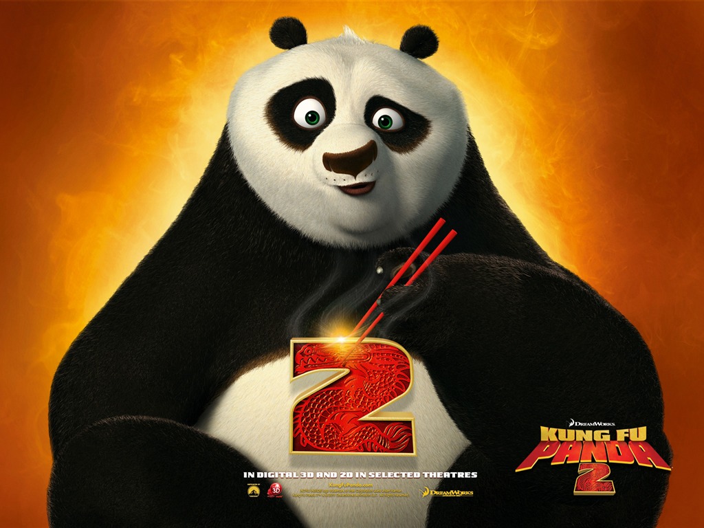 Kung Fu Panda 2 HD tapety na plochu #5 - 1024x768