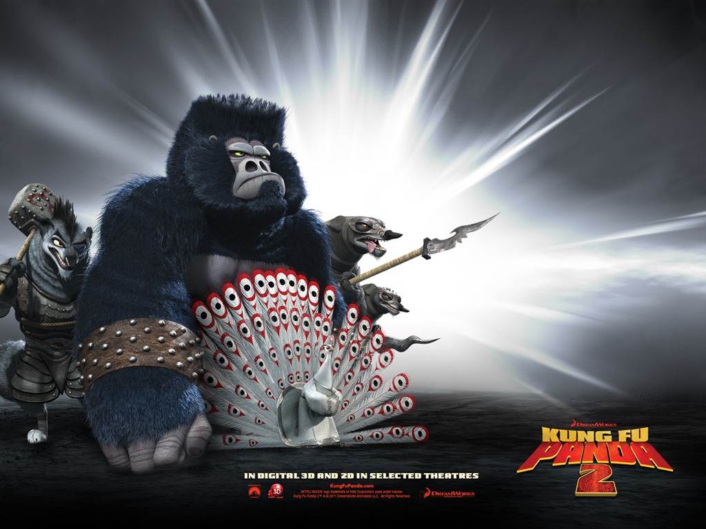 Kung Fu Panda 2 功夫熊貓2 高清壁紙 #9 - 1024x768