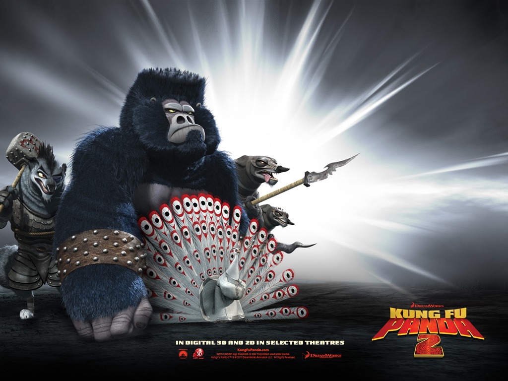 Kung Fu Panda 2 功夫熊猫2 高清壁纸9 - 1024x768