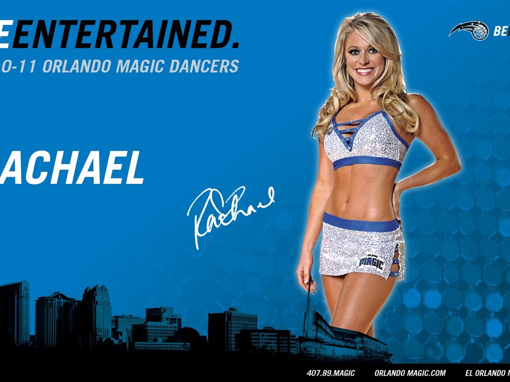 NBA 2010-11 season, the Magic cheerleaders wallpaper #16 - 1024x768