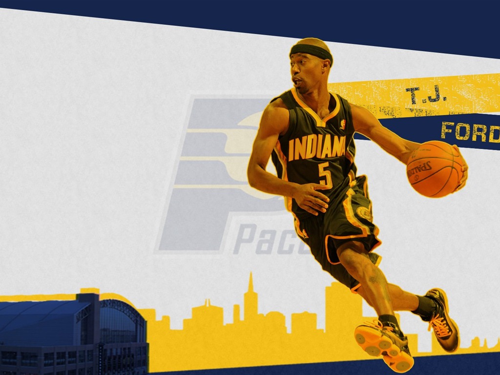 NBA 2010-11賽季 印第安納步行者隊 壁紙 #5 - 1024x768