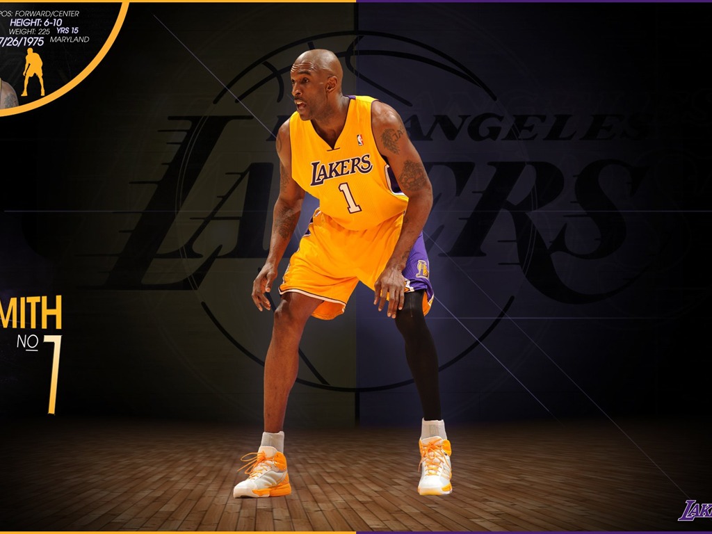 NBA 2010-11 temporada, Los Angeles Lakers Fondo de Pantalla #5 - 1024x768