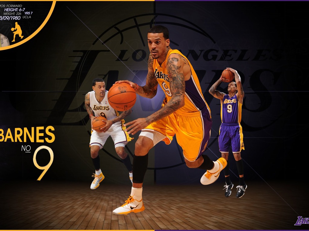 NBA 2010-11赛季 洛杉矶湖人队 壁纸9 - 1024x768