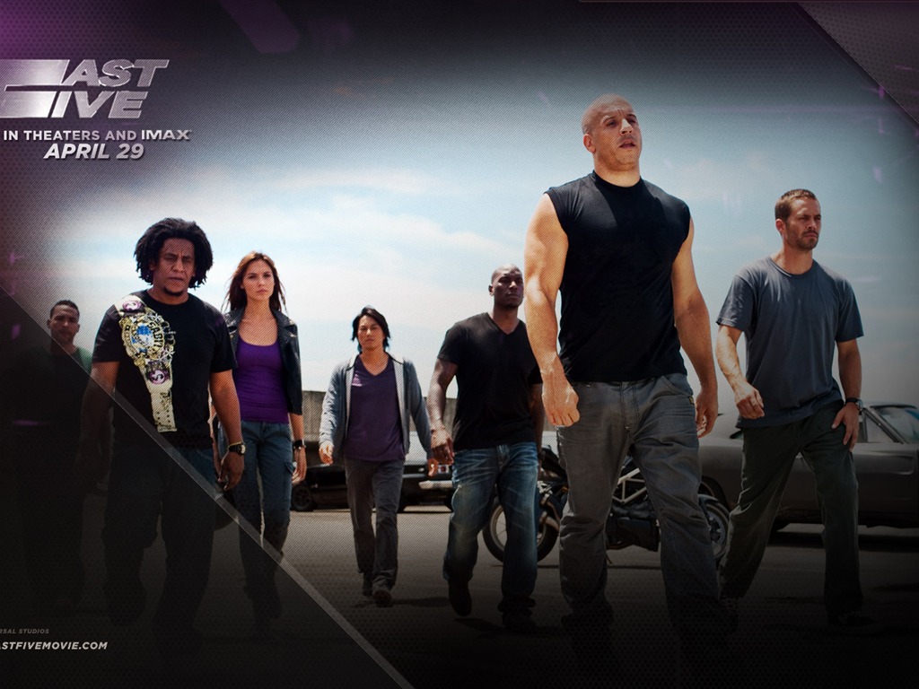 Fast Five wallpapers #1 - 1024x768