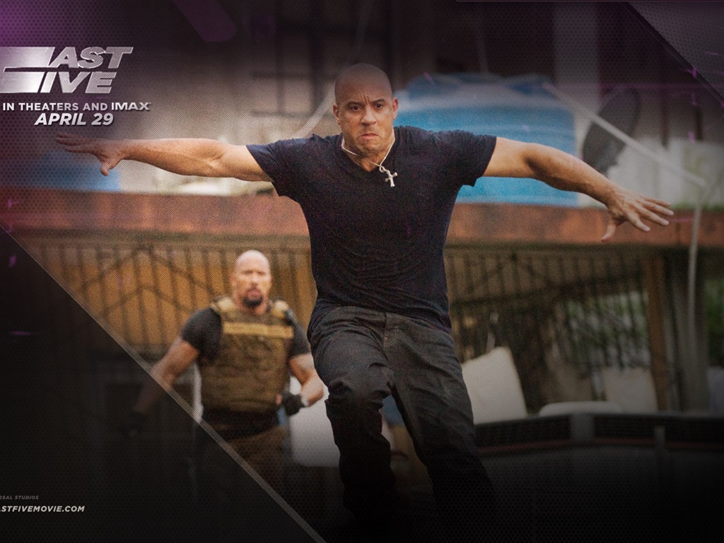 Fast Five wallpapers #5 - 1024x768