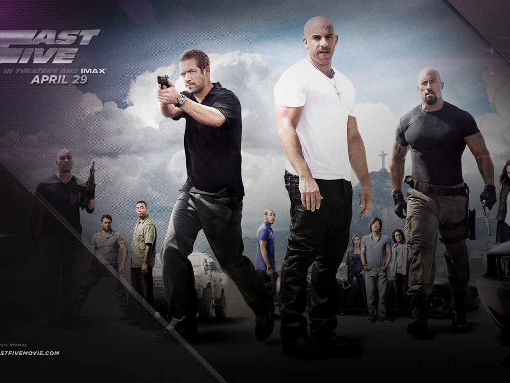 Fast Five wallpapers #17 - 1024x768