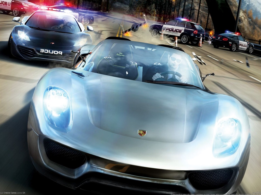 Need for Speed: Hot Pursuit 极品飞车14：热力追踪4 - 1024x768