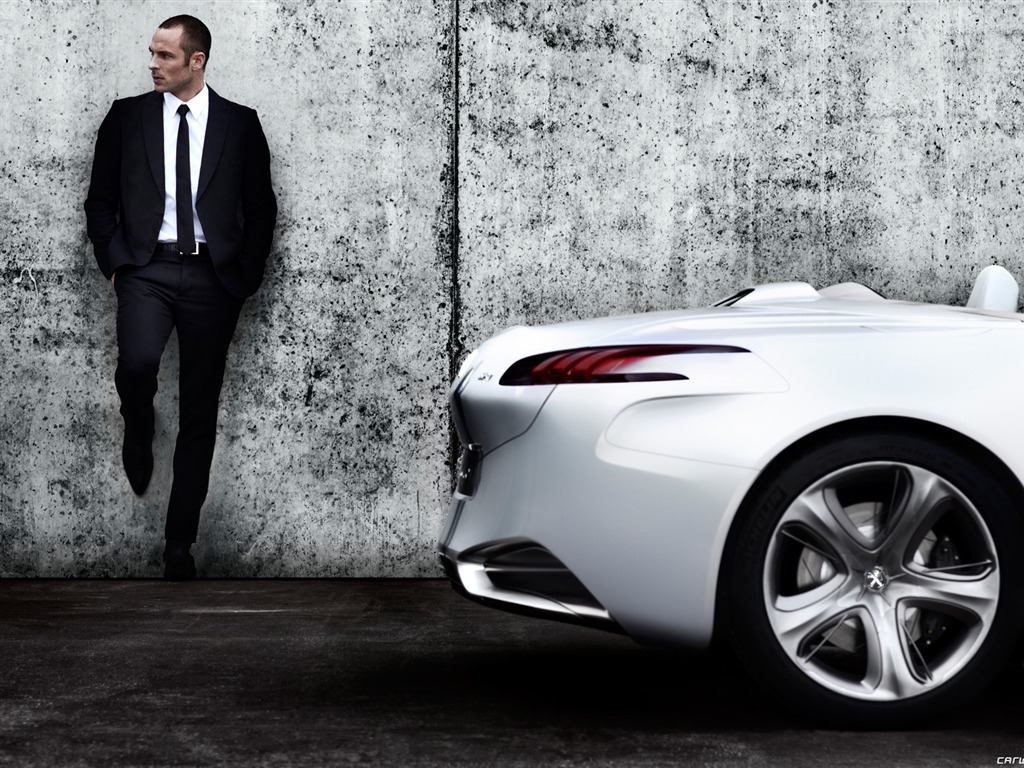 Concept Car Peugeot SR1 - 2010 标致7 - 1024x768