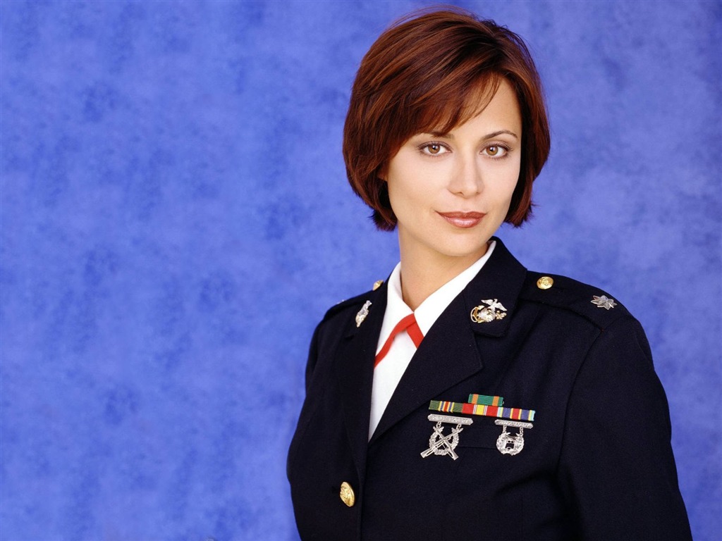 Catherine Bell 凱瑟琳·貝爾 美女壁紙 #9 - 1024x768