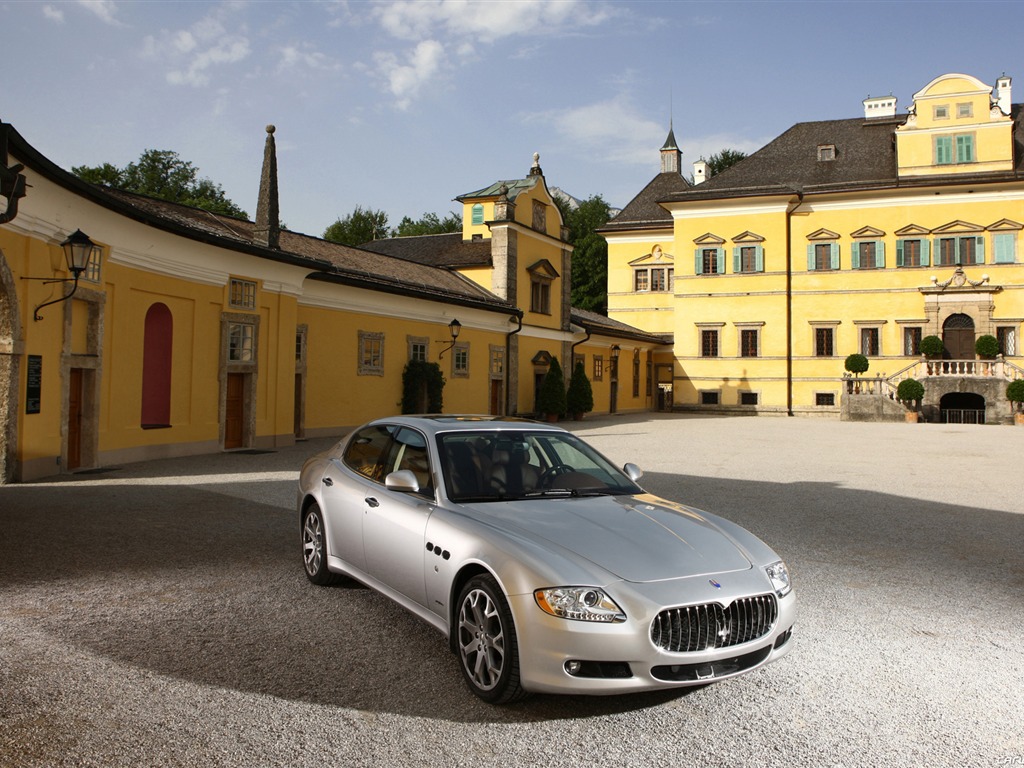 Maserati Quattroporte - 2008 HD papel tapiz #12 - 1024x768