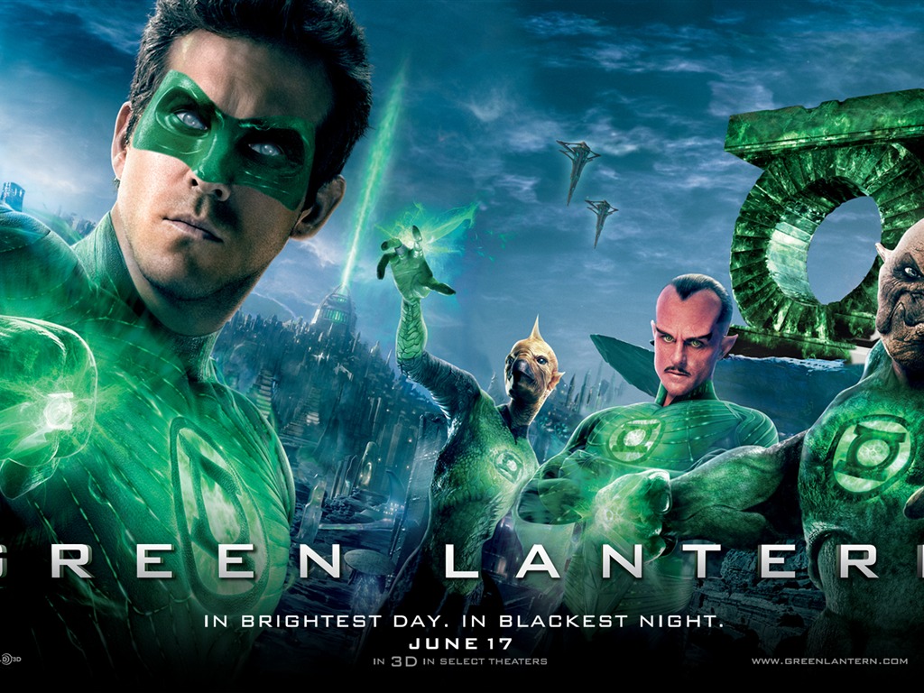 2011 Green Lantern HD fondos de pantalla #1 - 1024x768