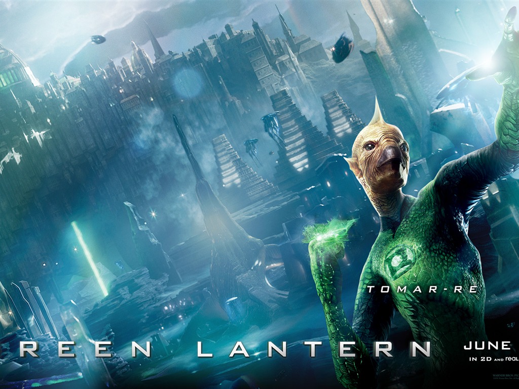 2011 Green Lantern 綠燈俠 高清壁紙 #2 - 1024x768