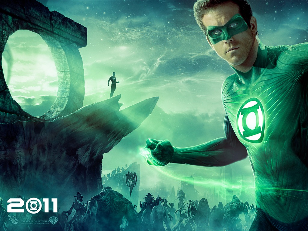 2011 Green Lantern 綠燈俠 高清壁紙 #6 - 1024x768