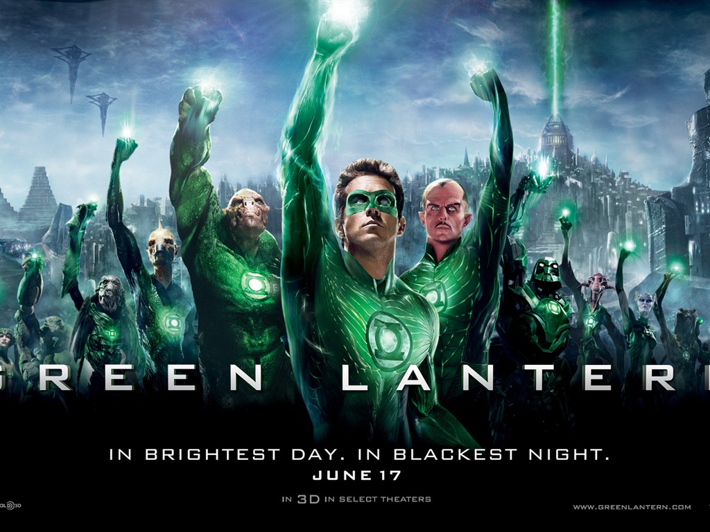 2011 Green Lantern 绿灯侠 高清壁纸7 - 1024x768