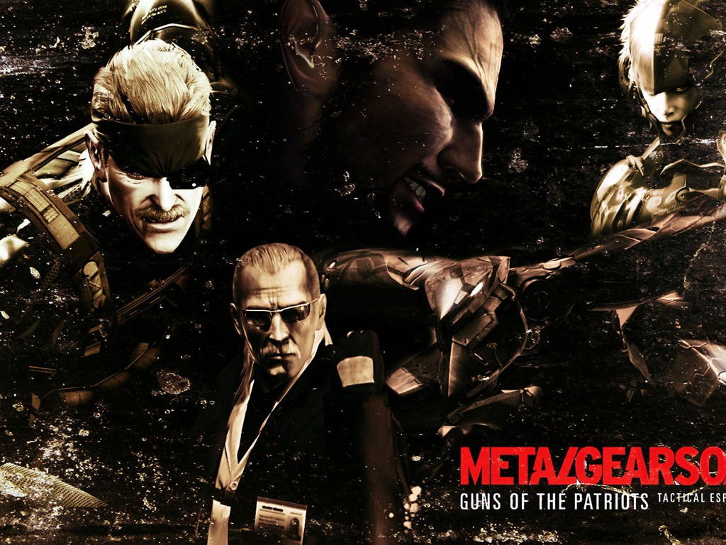 Metal Gear Solid 4: Guns of Patriots los fondos de pantalla #1 - 1024x768