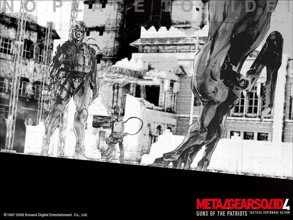 Metal Gear Solid 4: Guns of Patriots los fondos de pantalla #4 - 1024x768