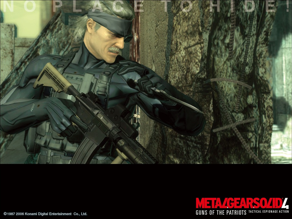 Metal Gear Solid 4: Guns of Patriots tapet #5 - 1024x768