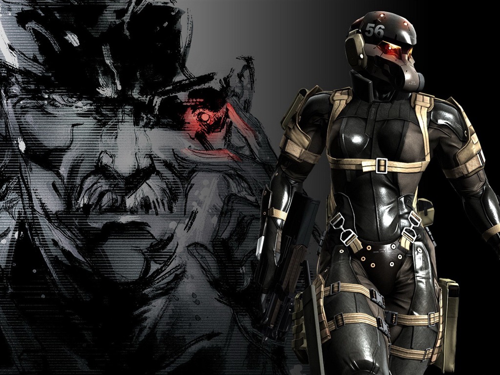 Metal Gear Solid 4: Guns патриотов обои #6 - 1024x768