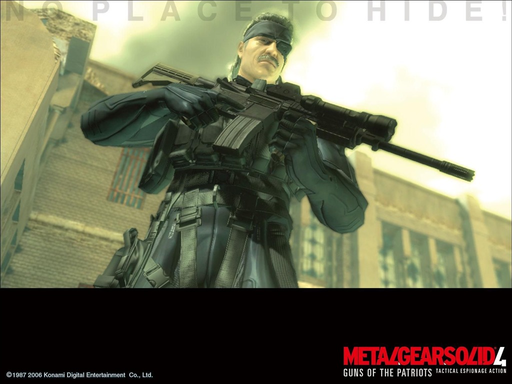 Metal Gear Solid 4: Guns of Patriots los fondos de pantalla #13 - 1024x768
