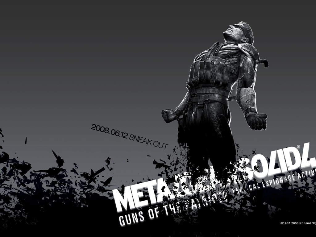 Metal Gear Solid 4: Guns of Patriots los fondos de pantalla #15 - 1024x768