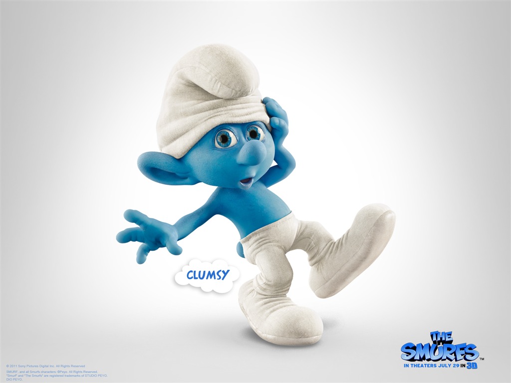 The Smurfs 蓝精灵 壁纸专辑4 - 1024x768