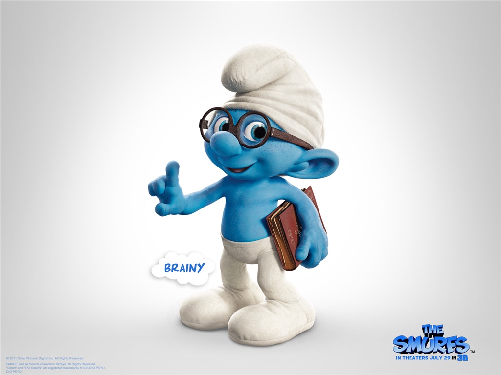 The Smurfs 蓝精灵 壁纸专辑5 - 1024x768