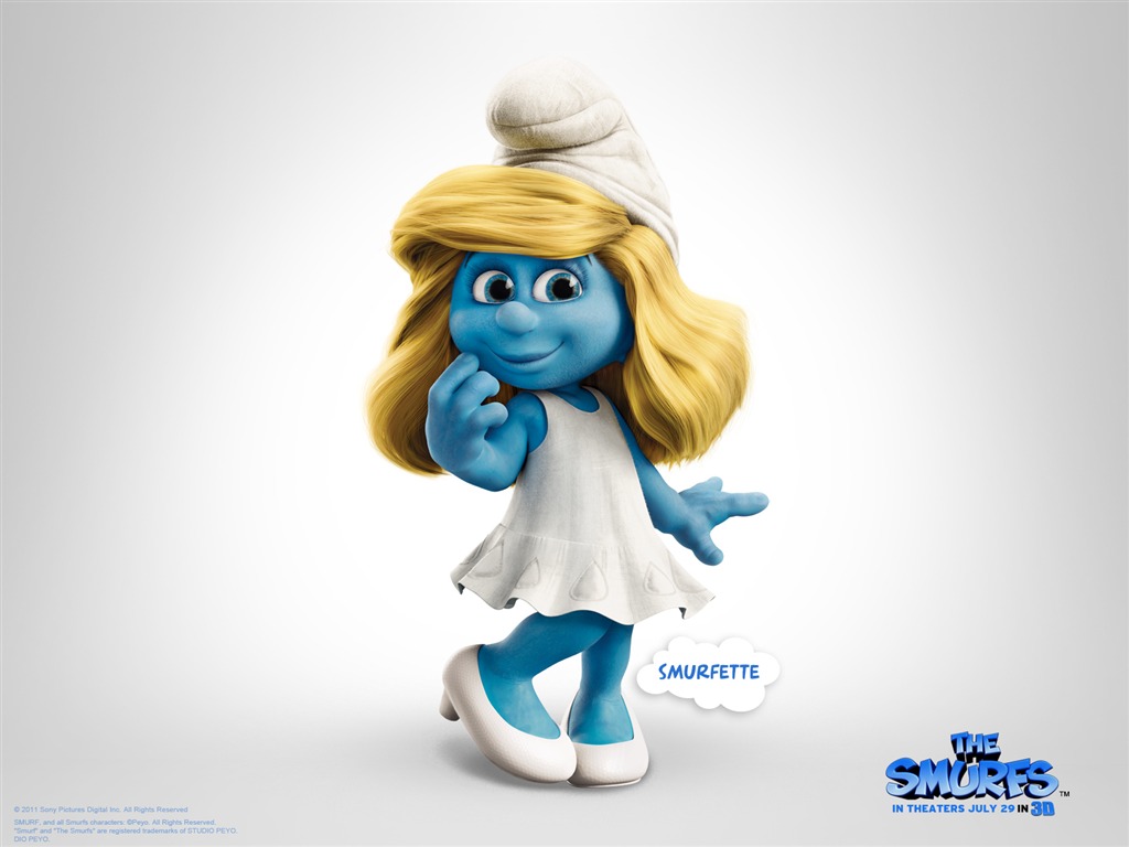 The Smurfs 蓝精灵 壁纸专辑8 - 1024x768
