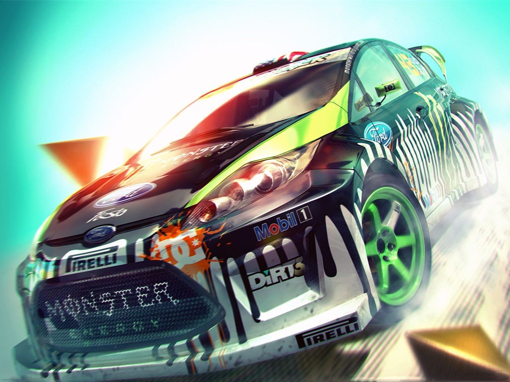 DiRTの3 HDの壁紙 #1 - 1024x768