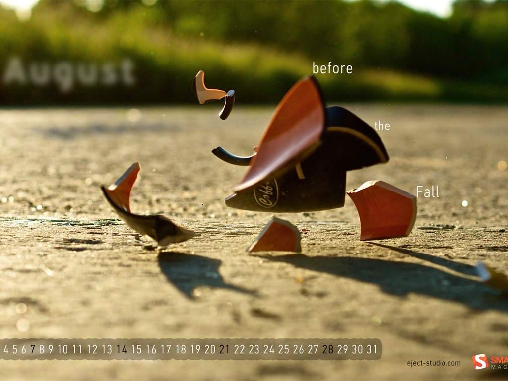 August 2011 calendar wallpaper (1) #9 - 1024x768